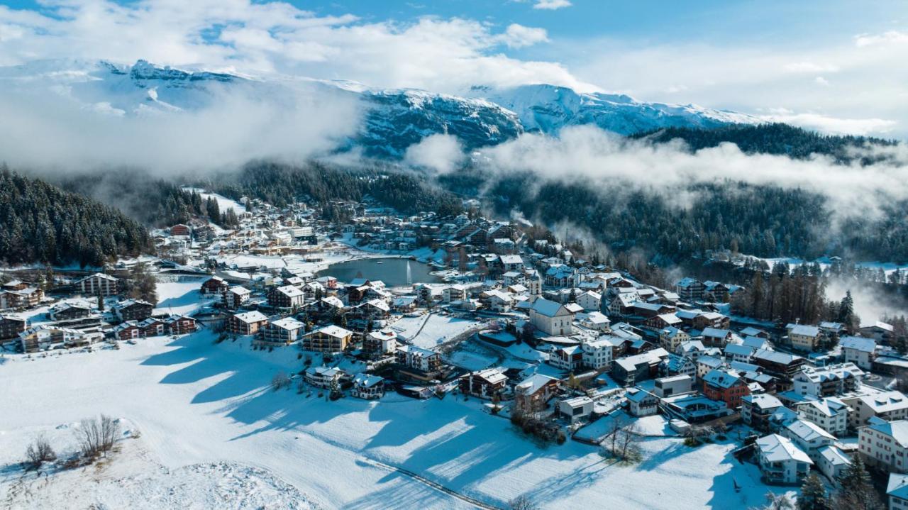 Casa Campanula Villa Laax Buitenkant foto